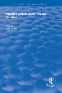 Book Cover for Frederick Delius by Lionel Carley
