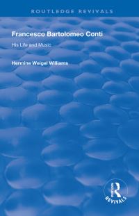 Book Cover for Francesco Bartolomeo Conti by Hermine Weigel Williams
