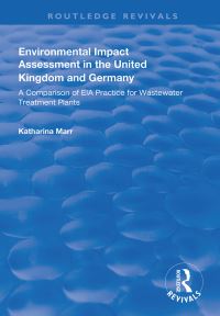 Book Cover for Environmental Impact Assessment in the United Kingdom and Germany by Katharina Marr