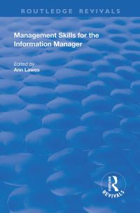 Book Cover for Management Skills for the Information Manager by Ann Lawes