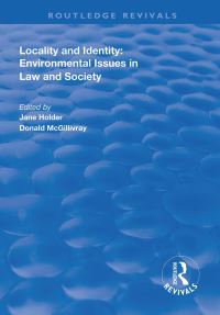 Book Cover for Locality and Identity by Jane Holder, Donald McGillivray
