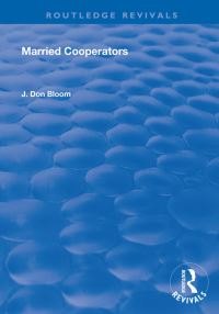Book Cover for Married Cooperators by J Don Bloom