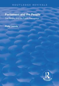 Book Cover for Parliament and the People by Philip Laundy, Parliamentary democracy and developmentallies or adversaries