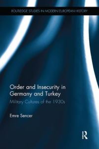 Book Cover for Order and Insecurity in Germany and Turkey by Emre Sencer