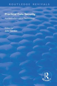 Book Cover for Practical Data Security by John Gordon