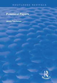 Book Cover for Polemical Papers by Jenny Teichman
