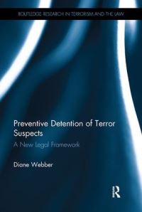 Book Cover for Preventive Detention of Terror Suspects by Diane Webber