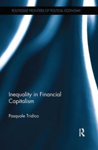 Book Cover for Inequality in Financial Capitalism by Pasquale Tridico
