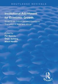 Book Cover for Institutional Adjustment for Economic Growth by Per Ronnås, Örjan Sjöberg, Maud Hemlin