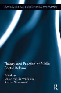 Book Cover for Theory and Practice of Public Sector Reform by Steven Van de Walle, Sandra Groeneveld