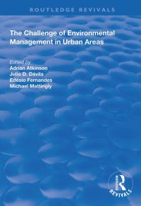Book Cover for The Challenge of Environmental Management in Urban Areas by Julio D Dávila