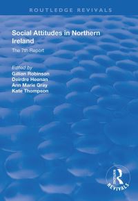 Book Cover for Social Attitudes in Northern Ireland by Gillian Robinson, Deirdre Anne Heenan, Kate Thompson