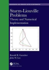 Book Cover for Sturm Liouville Problems by Ronald B Guenther, John W Lee