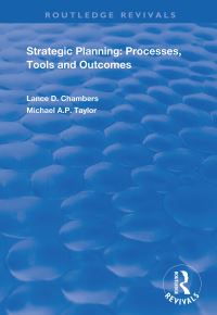 Book Cover for Strategic Planning by Lance D Chambers, M A P Taylor