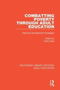 Book Cover for Combatting Poverty Through Adult Education by C Duke