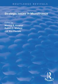 Book Cover for Strategic Issues in Microfinance by Mwangi S Kimenyi, Robert C Wieland, J D Von Pischke