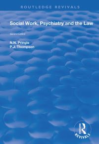 Book Cover for Social Work, Psychiatry and the Law by Norman N Pringle, Paul J Thompson