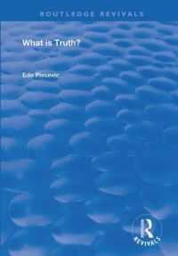 Book Cover for What Is Truth? by Edo PivceviÔc