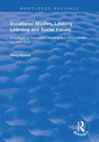 Book Cover for Vocational Studies, Lifelong Learning and Social Values by Terry Hyland