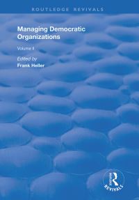Book Cover for Managing Democratic Organizations. Volume II by Frank A Heller