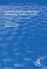 Book Cover for Land-Use/transport Planning in Hong Kong by Harry T Dimitriou, Alison Cook