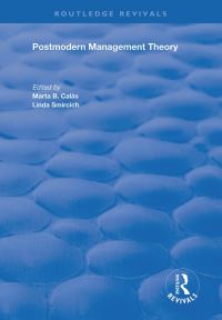 Book Cover for Postmodern Management Theory by Marta B Calás, Linda Mary Smircich