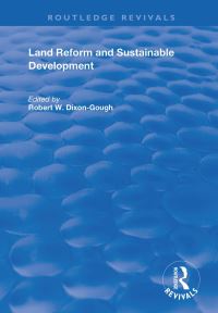 Book Cover for Land Reform and Sustainable Development by R W DixonGough