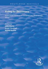 Book Cover for Voting for Democracy by John Daniel, Roger Southall, Morris Szeftel