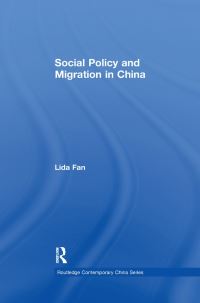 Book Cover for Social Policy and Migration in China by Lida Fan
