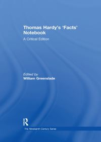 Book Cover for Thomas Hardy's 'Facts' Notebook by Thomas Hardy