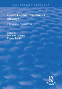 Book Cover for Prison Labour by Dirk Van Zyl Smit, Frieder Dünkel