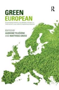 Book Cover for Green European by Audrone Telesiene, Matthias Gross