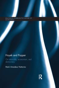 Book Cover for Hayek and Popper by Mark Notturno