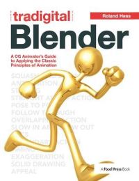 Book Cover for Tradigital Blender by Roland Hess