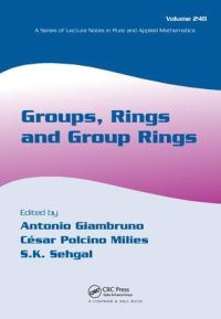 Book Cover for Groups, Rings, and Group Rings by Rings, and Group Rings Conference on Groups