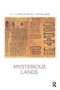 Book Cover for Mysterious Lands by David OConnor, Stephen Quirke
