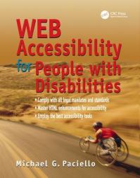 Book Cover for Web Accessibility for People With Disabilities by Michael G Paciello