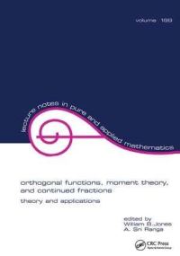 Book Cover for Orthogonal Functions by William B Jones, A Sri Ranga