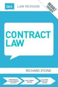 Book Cover for Q&A Contract Law by Richard Stone