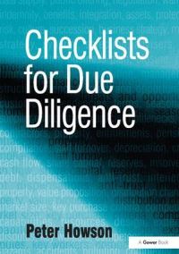 Book Cover for Checklists for Due Diligence by Peter Howson
