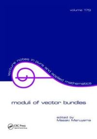 Book Cover for Moduli of Vector Bundles by Masaki Maruyama