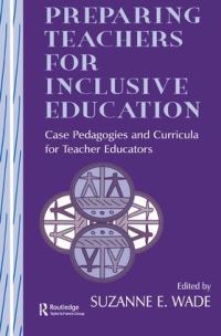 Book Cover for Preparing Teachers for Inclusive Education by Suzanne E Wade