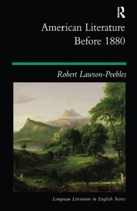 Book Cover for American Literature Before 1880 by Robert LawsonPeebles