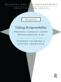 Book Cover for Taking Responsibility by Stephen Tromans, Gillian Irvine