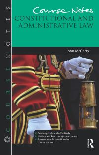 Book Cover for Constitutional and Administrative Law by John McGarry