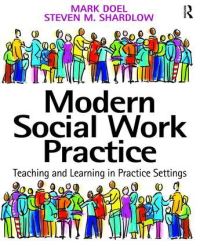 Book Cover for Modern Social Work Practice by Mark Doel, Steven Shardlow