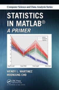 Book Cover for Statistics in MATLAB by MoonJung Cho, Wendy L Martinez