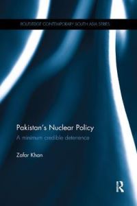 Book Cover for Pakistan's Nuclear Policy by Zafar Khan