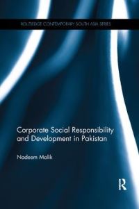 Book Cover for Corporate Social Responsibility and Development in Pakistan by Nadeem Malik