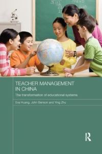 Book Cover for Teacher Management in China by Eva Huang, John Benson, Ying Zhu